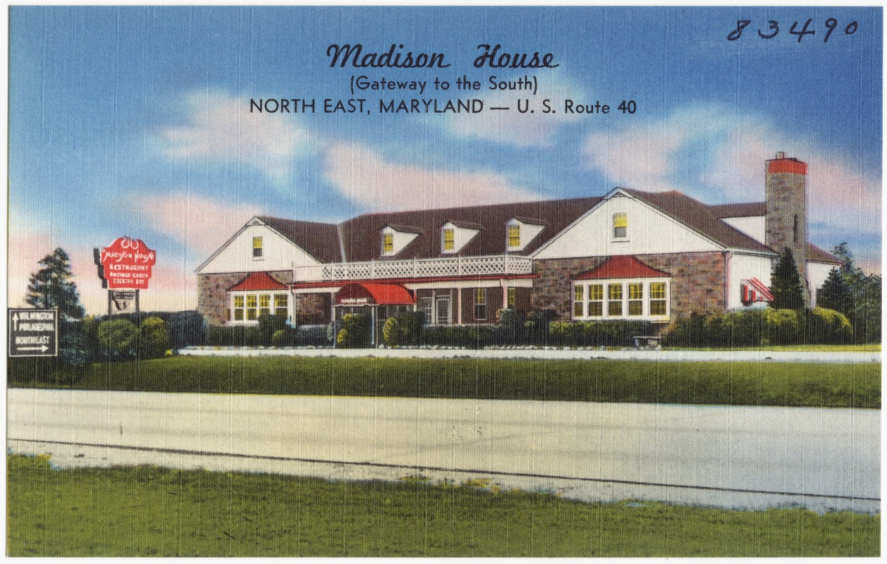 Madison House (gateway to the south), North East, Maryland -- U. S. Route 40