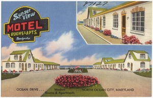 Sunset View Motel, Ocean Drive... modern rooms & apartments... North Ocean City, Maryland