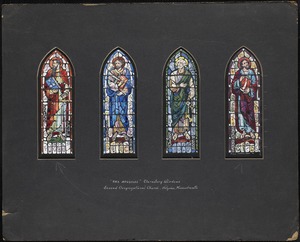 "The Apostles" clerestory windows, Second Congregational Church, Holyoke, Massachusetts