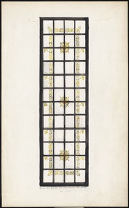 Typical aisle window, Holy Name Church, Fall River
