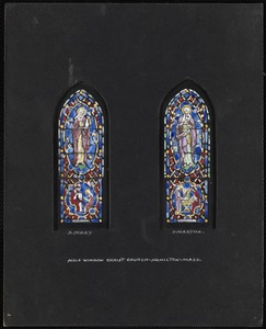 S. Mary and S. Martha, aisle window, Christ Church, Hamilton, Mass.