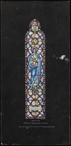 Saint Luke, evangelist and beloved physician, Plymouth Congregational Church, Framingham Centre, Mass.