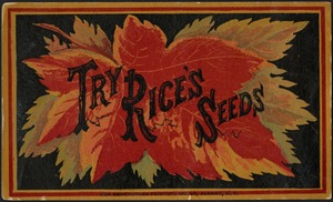 Try Rice's seeds.