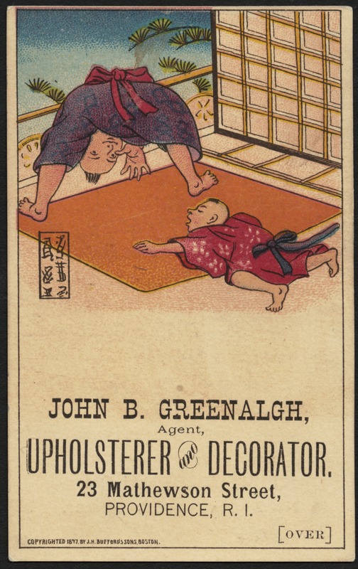 John B. Greenalgh, upholsterer & decorator