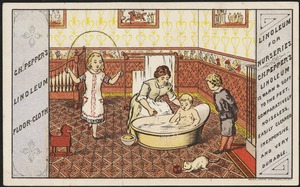 C. H. Pepper's Linoleum floor-cloth, linoleum for nurseries