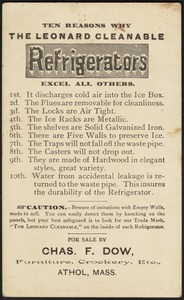 Why are the Leonard cleanable refrigerators the best in the world ...