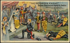 "The victorious knight" Berry Brothers hard oil finish vanquishes the field and receives the guerdon of merit.