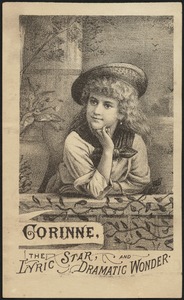Corinne, the lyric star and dramatic wonder.
