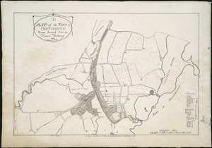 A map of the town of Providence from actual survey