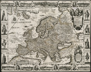 A new, plaine & exact map of Europe