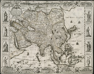 A new, plaine, and exact map of Asia