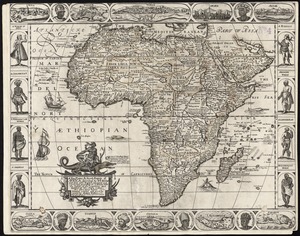A new, plaine, & exact mapp of Africa