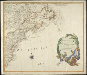 Generalkarte von Nord America samt den Westindischen inseln