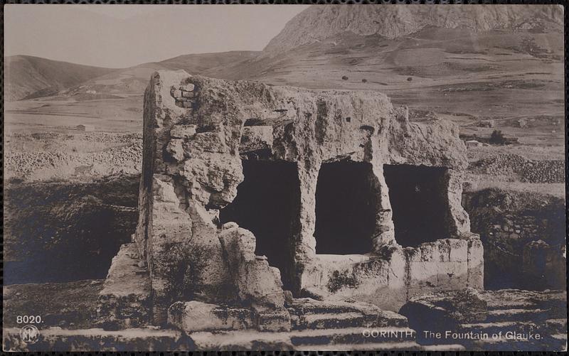 Corinth. The fountain of Glauke