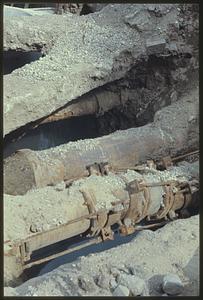 Underground pipes