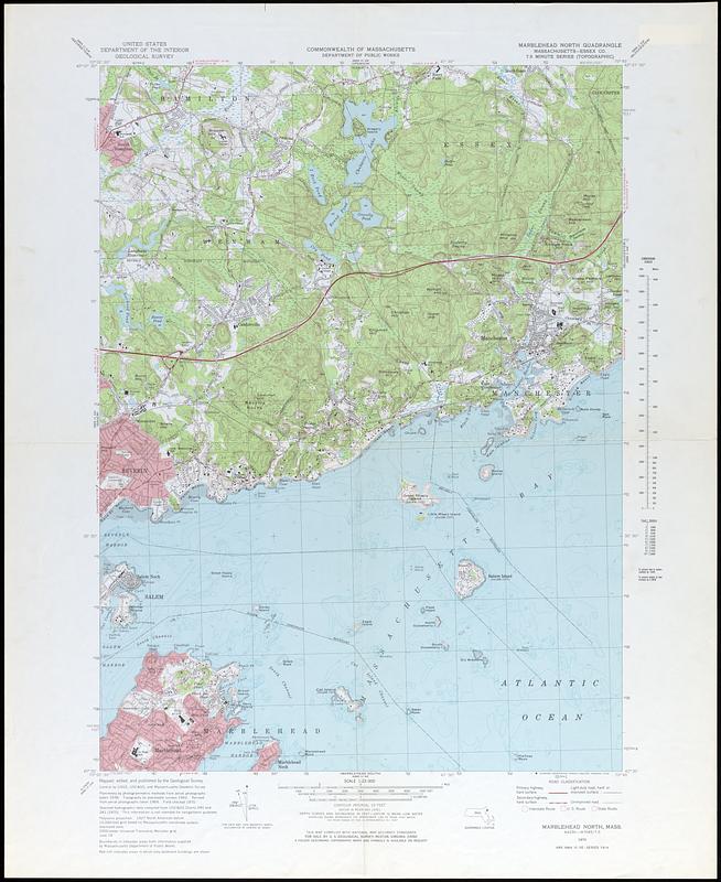 Marblehead North Quadrangle, Massachusetts, Essex Co.