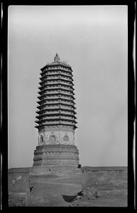 Pagoda on way to Summer Palace, probably marble