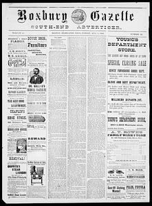 Roxbury Gazette and South End Advertiser, August 03, 1888