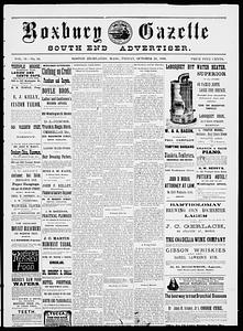 Roxbury Gazette and South End Advertiser