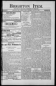 The Brighton Item, August 12, 1893