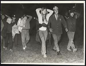 Lexington Residents are arrested on the Green by Police