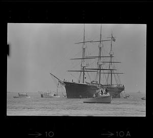 Clipper ship replica Flying Cloud