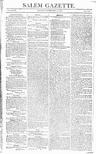 The Salem Gazette