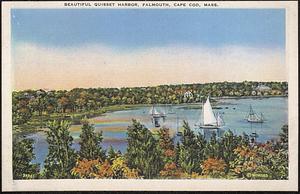 Beautiful Quissett Harbor, Falmouth, Cape Cod, Mass.