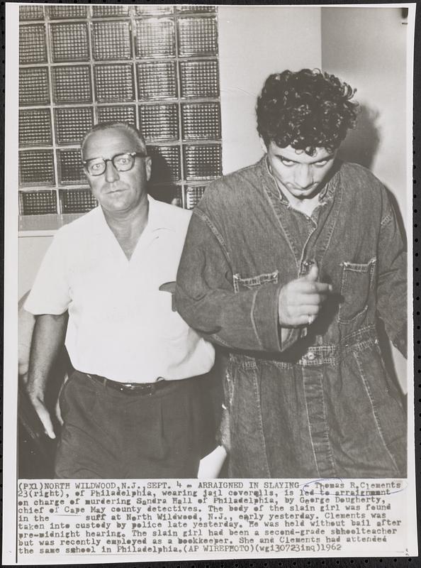 Arraigned in slaying