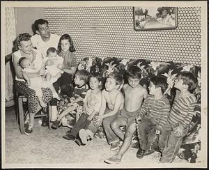 Ingemi family of South Boston, 9 children seeking money to get to California