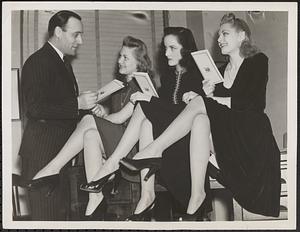 Walter Thornton, Jeanine Saunders, Peggy Diggins, Frances Garnett