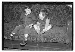 Two children