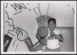 Damien in the basement, Newtowne Court