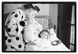 Harry W. Syer magician at Children's Hospital