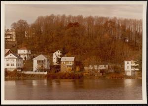Houses on lake, Boston