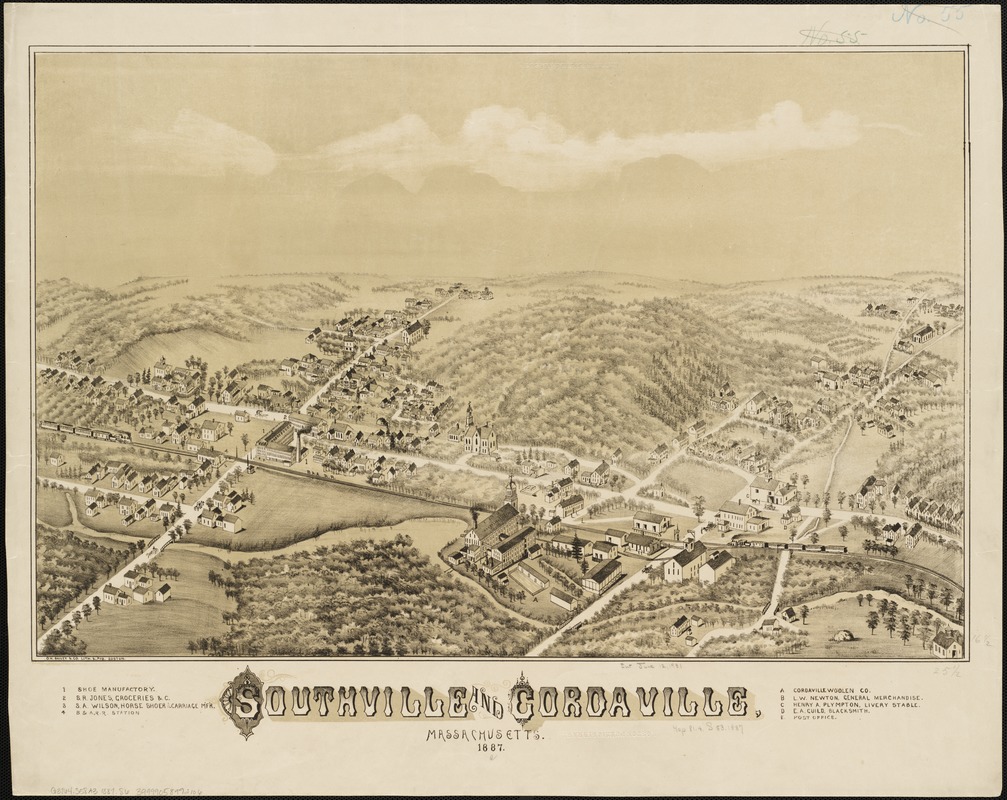 Southville and Cordaville, Massachusetts, 1887