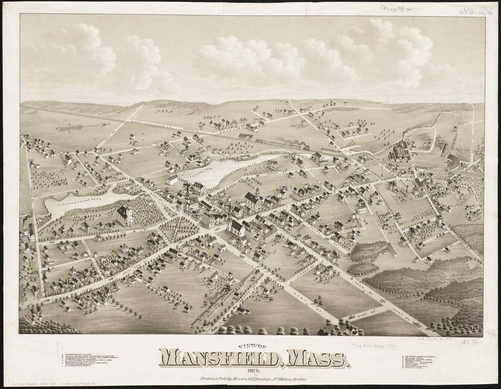 View of Mansfield, Mass