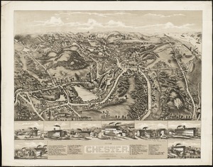 View of Chester, Connecticut