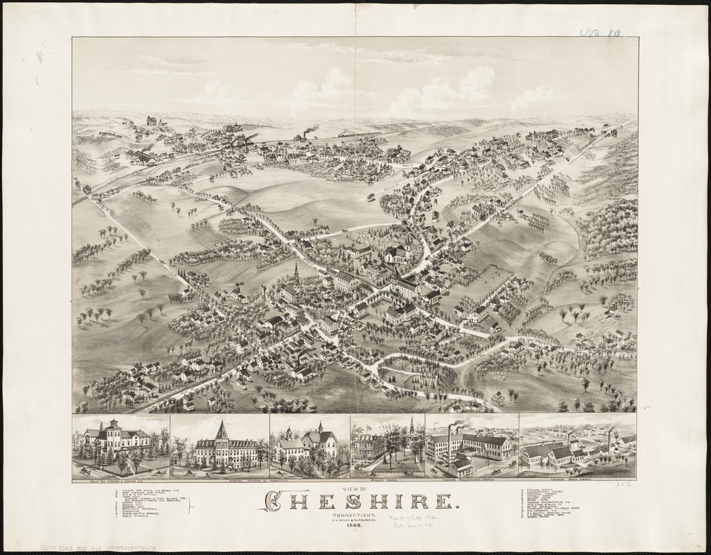 View of Cheshire, Connecticut
