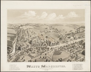 View of North Manchester, Connecticut