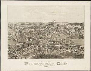 View of Forestville, Conn