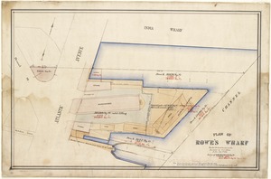Plan of Rowe's Wharf