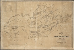 Map of Somerville, Mass