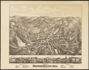 View of Stafford Springs, Conn