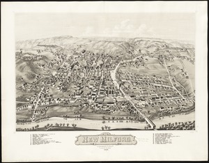 View of New Milford, Conn