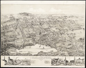 View of Wallingford, Connecticut