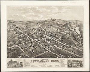 View of New Canaan, Conn