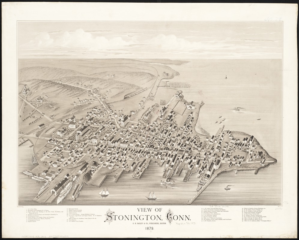 View of Stonington, Conn