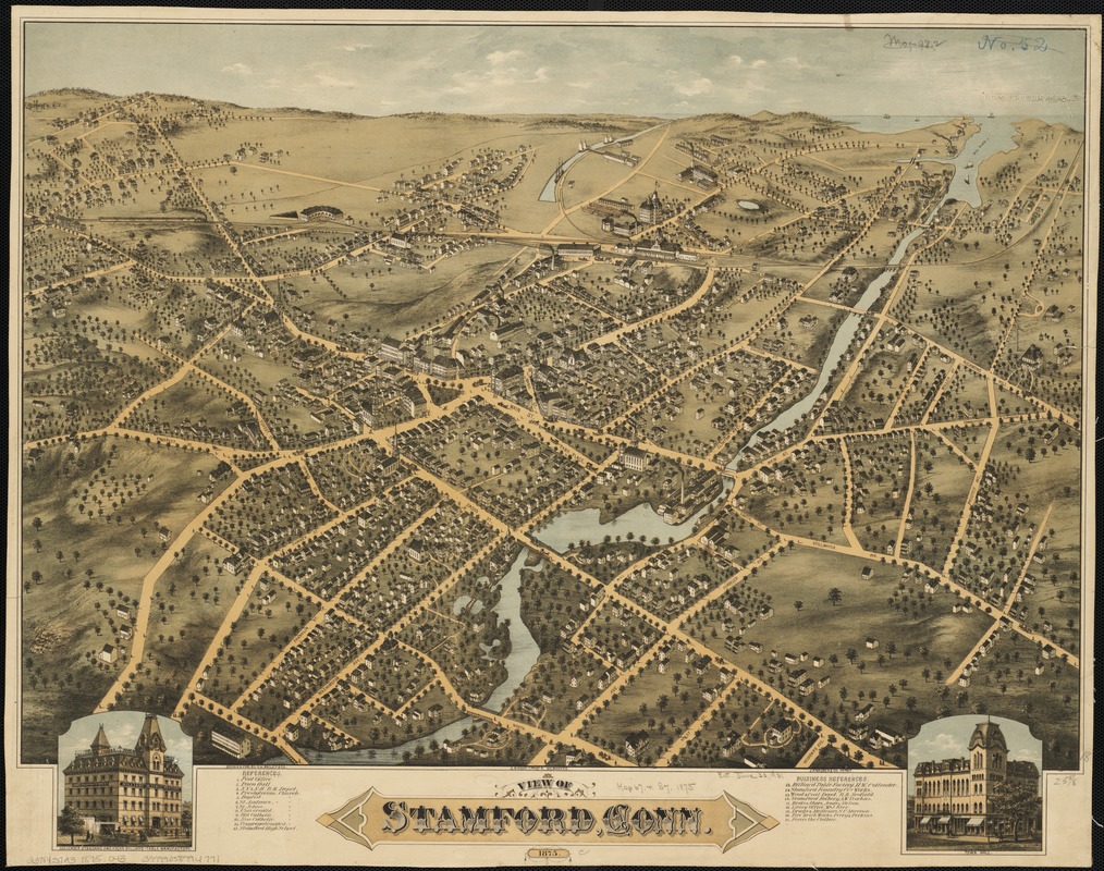 View of Stamford, Conn