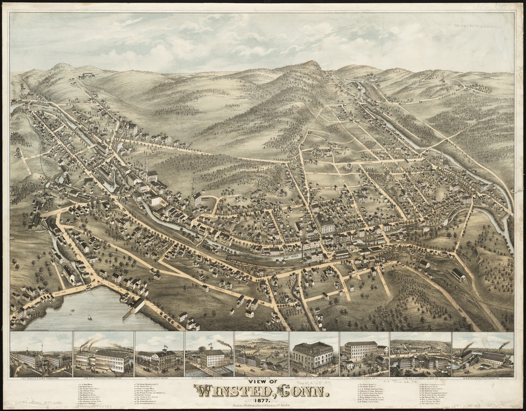 View of Winsted, Conn